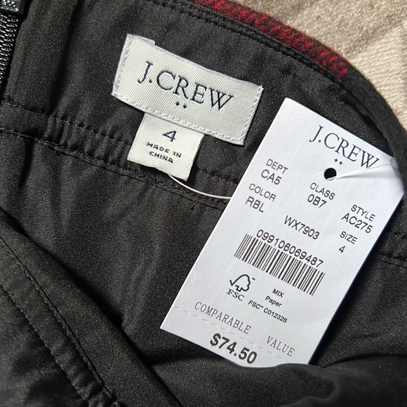 J. Crew WOOL-BLEND A-LINE SKIRT - Picture 5 of 5